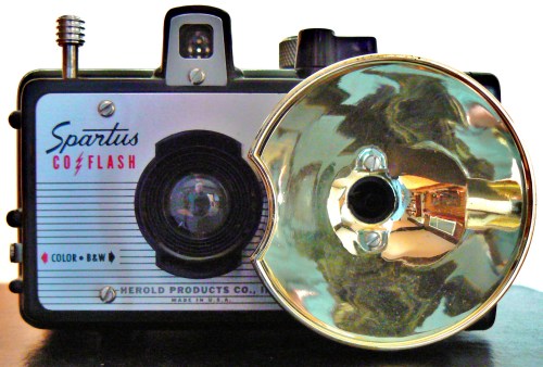 The Spartus Co\Flash used 127 rollfilm